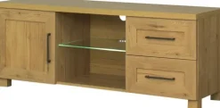 Szafki|Szafki*Bodzio Stolik RTV 138 cm Majorka (dąb Soma ciemny)
