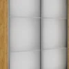 Wysokie Szafy|Szafy Z Lustrem*Bodzio Szafa przesuwna 3xlustra 150cm (dąb Soma ciemny)