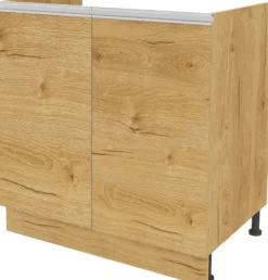 Szafki Do Zabudowy Agd|Szafki Kuchenne Stojące*Bodzio Szafka 80 dolna zlew Monia (dąb Soma ciemny)