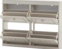 Szafki|Szafki Na Obuwie (Na Buty)*CN-133 Szafka na buty Alessa 2 (kaszmir/biały)