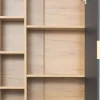 Komody|Komody Z Drzwiczkami*Bodzio Szafka wisząca z drzwiczkami i półkami Floryda (grafit/dąb Soma ciemny)