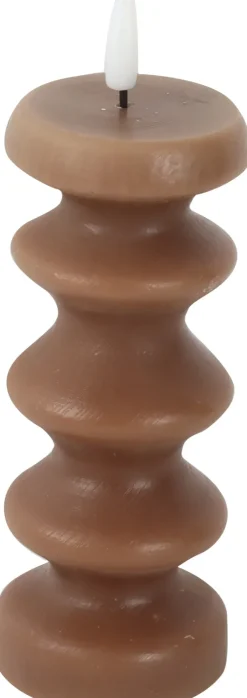 Lampki Nocne, Lampiony I Świece*CN-216 Świeca LED duża Soho 7 (brązowy)