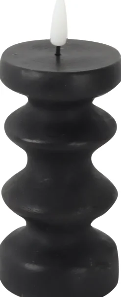Lampki Nocne, Lampiony I Świece*CN-216 Świeca LED mała Soho 7 (czarny)