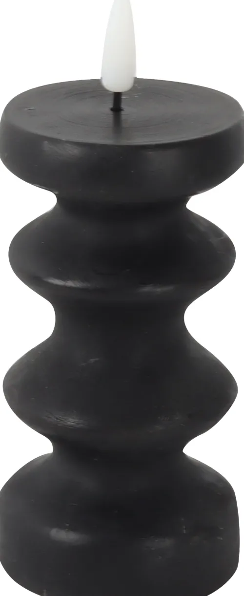 Lampki Nocne, Lampiony I Świece*CN-216 Świeca LED mała Soho 7 (czarny)