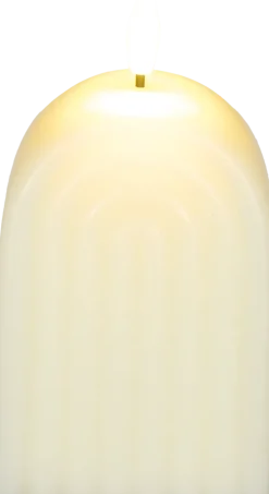 Lampki Nocne, Lampiony I Świece*CN-257 Świeca woskowa LED Cozy Light 54 (kremowa)