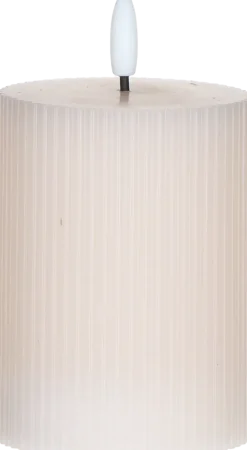 Lampki Nocne, Lampiony I Świece*CN-257 Świeca woskowa LED mała Cozy Light 55 (jasnoróżowa)