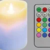 Lampki Nocne, Lampiony I Świece*CN-15 Świeca woskowa mała z ruchomym płomieniem na pilota 3 (biały)