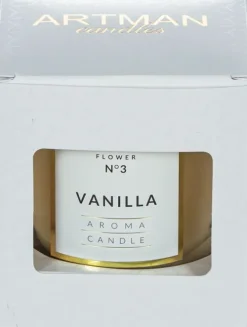 Lampki Nocne, Lampiony I Świece*PL-7 Świeca zapachowa w szkle Vanilla