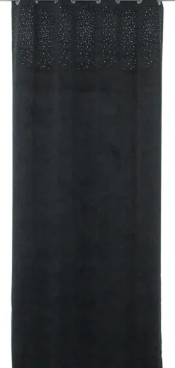 Firany I Zasłony*CN-58 Zasłona Kosino 3 (czarny welwet/cyrkonie)