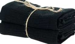 Tekstylia Kuchenne*CN-83 Zestaw dwóch ściereczek kuchennych 3 (czarny)