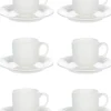 Kubki, Filiżanki I Miski*CN-1 Zestaw 6 filiżanek do espresso ze spodkami PALOMO 15