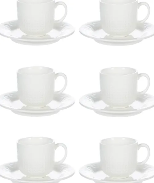 Kubki, Filiżanki I Miski*CN-1 Zestaw 6 filiżanek do espresso ze spodkami PALOMO 15