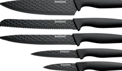 Akcesoria Kuchenne*CN-252 Zestaw noży w bloku Modern Kitchen 7 elem. (czarny)