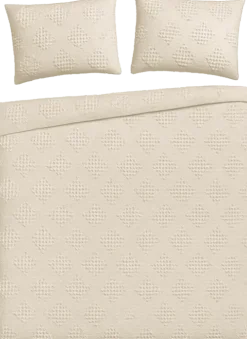 Nakrycie Łóżka*CN-251 Zestaw pościeli 51-2 beżowy (200x220cm)