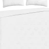 Nakrycie Łóżka*CN-251 Zestaw pościeli 51-2 biały (200x220cm)