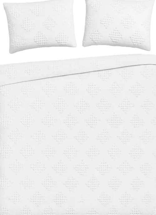 Nakrycie Łóżka*CN-251 Zestaw pościeli 51-2 biały (200x220cm)