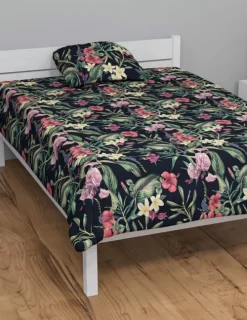 Nakrycie Łóżka*CN-58 Zestaw pościeli Fiores 29 (140x200cm)