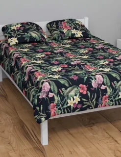 Nakrycie Łóżka*CN-58 Zestaw pościeli Fiores 29 (160x200cm)