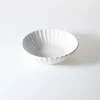 Zastawa Stołowa|Serwisy Obiadowe Białe*CN-185 Zestaw talerzy porcelanowych Lotus 18 elementów (biały)